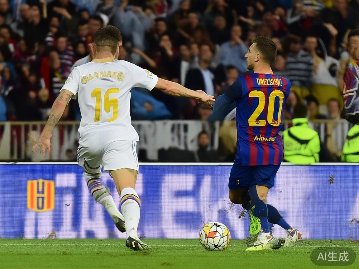 在足球世界，皇家马德里与巴塞罗那这两支豪门俱乐部的