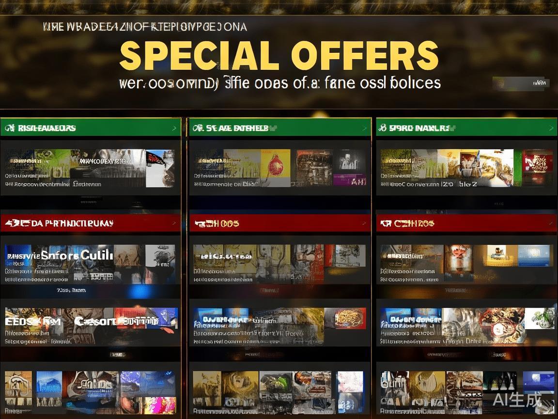 优惠活动与返水：专门区域展示平台推出的优惠方案、存