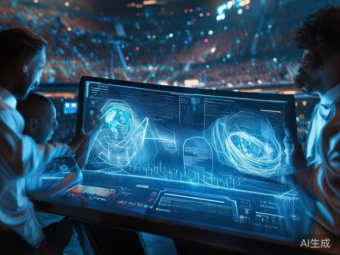 案例方面，某国际知名体育联盟通过建立数据分析中心，